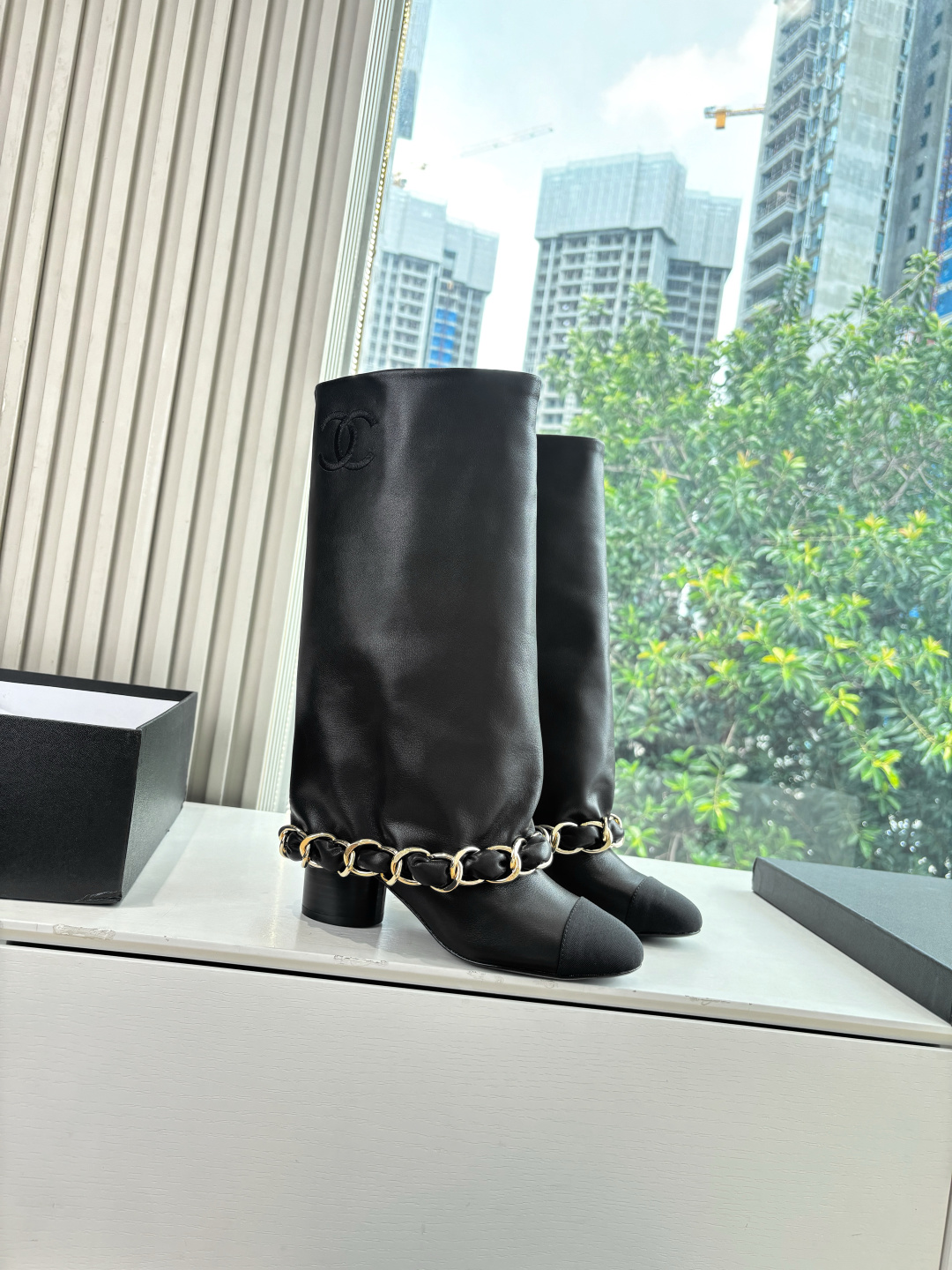 CHANEL 샤넬 가을/겨울 신상 부츠 (바이크/라이더 스타일) 신발