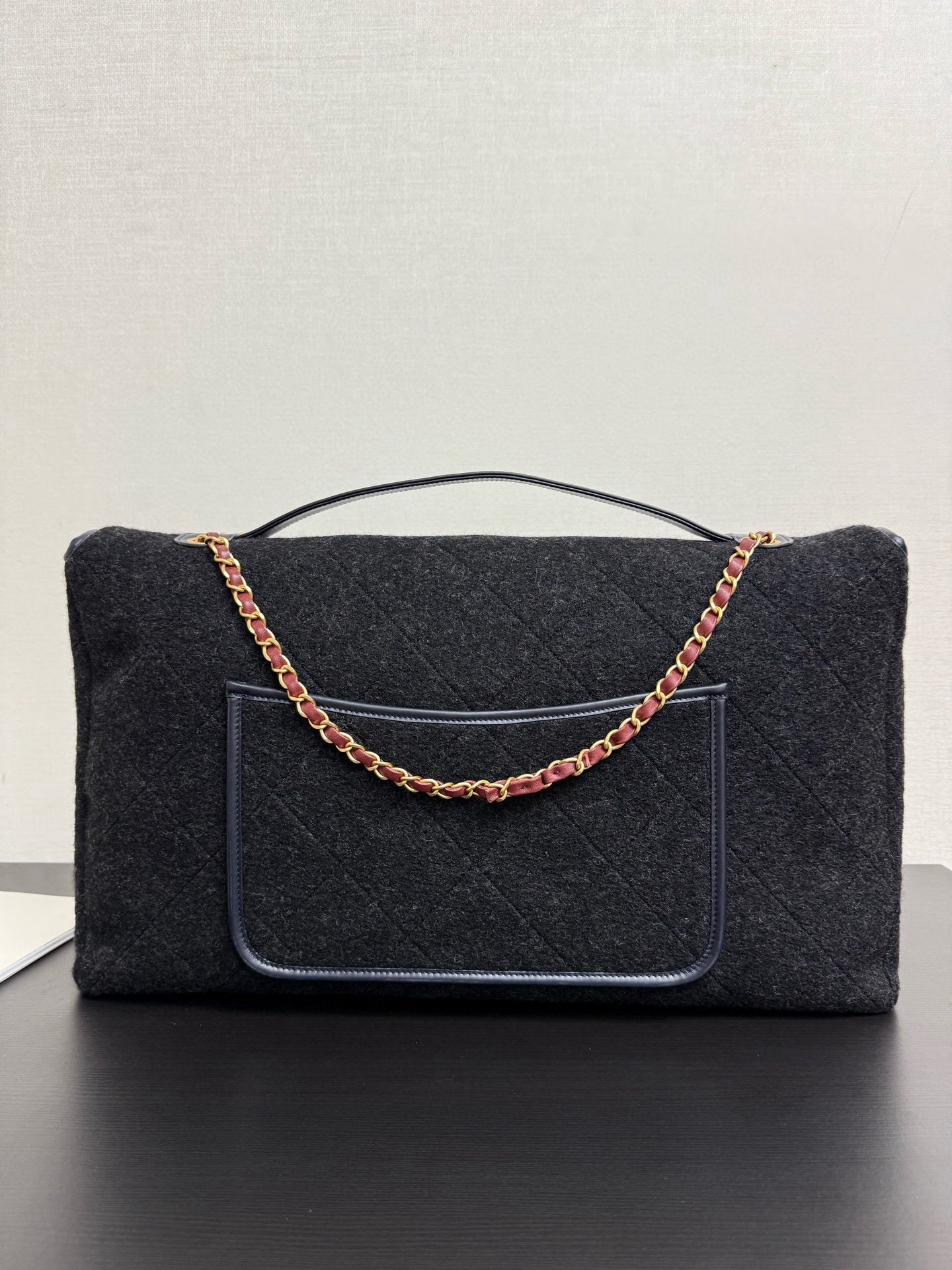 Chanel 25K Tweed Felt Bag 라지 숄더백 가방