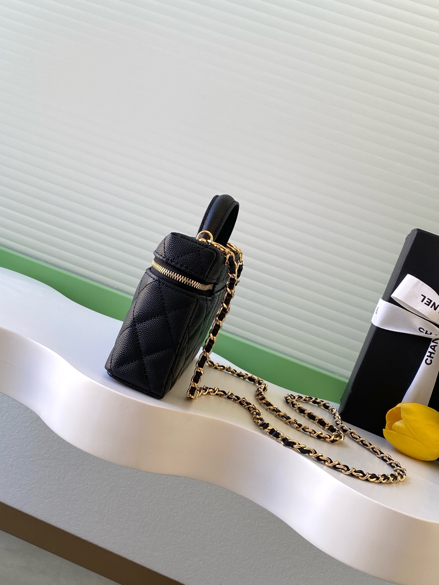 Chanel 26CLP Lunchbox Bag 클래식 블랙 샤넬 숄더백 가방