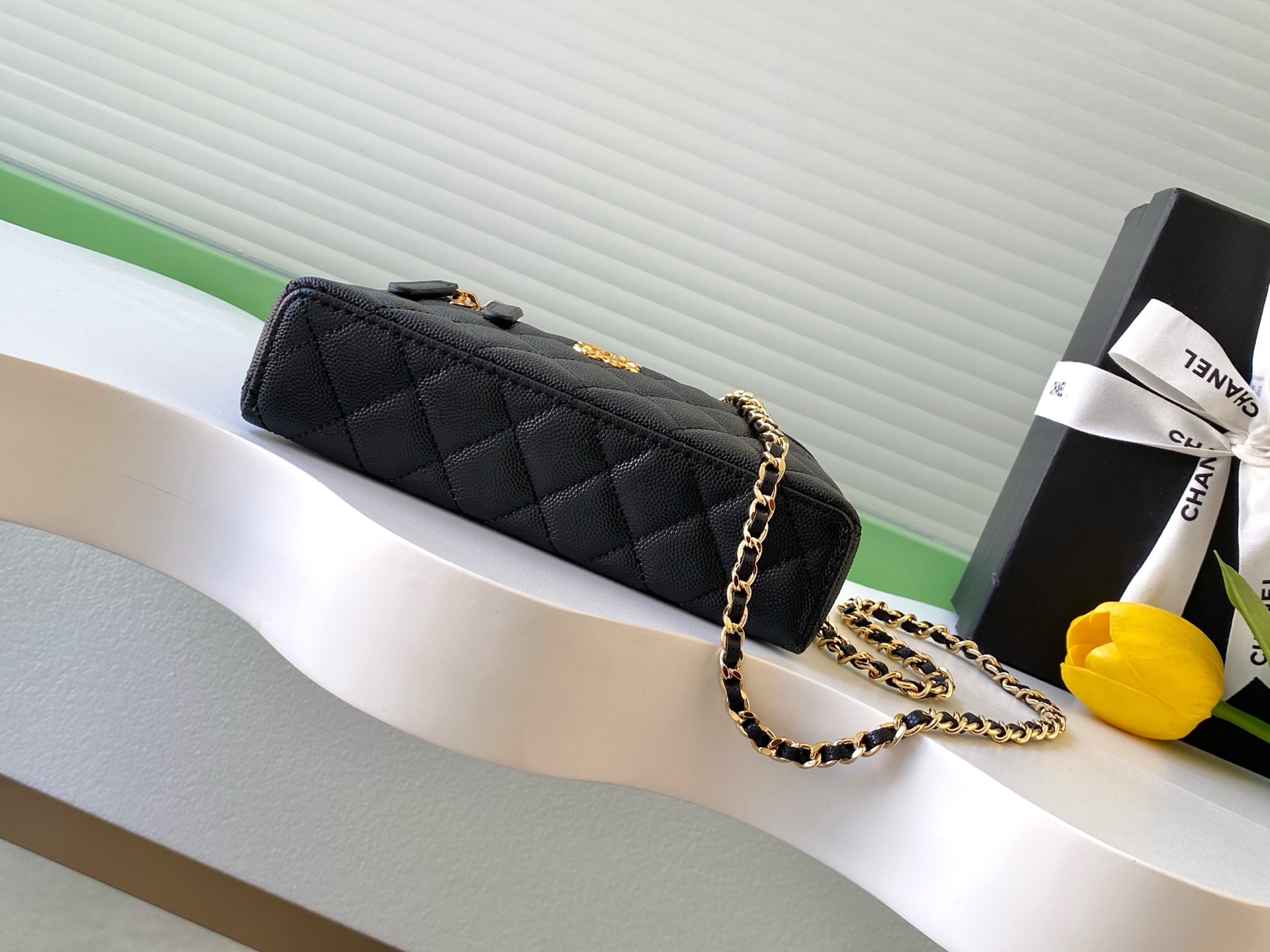 Chanel 26CLP Lunchbox Bag 클래식 블랙 샤넬 숄더백 가방