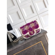 Chanel CF Mini 20cm – 샤넬 핑크 & 퍼플 숄더백 가방