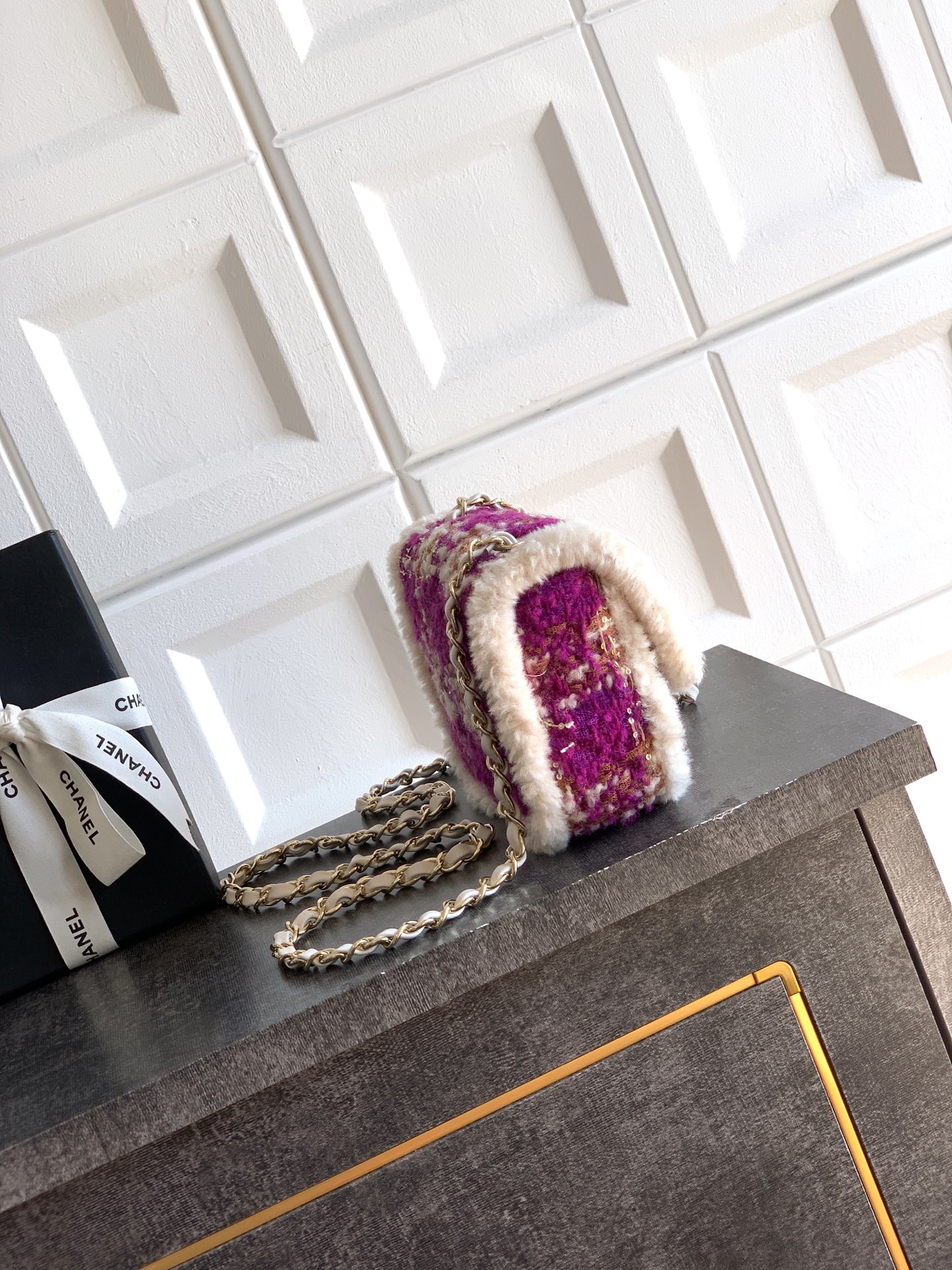 Chanel CF Mini 20cm – 샤넬 핑크 & 퍼플 숄더백 가방