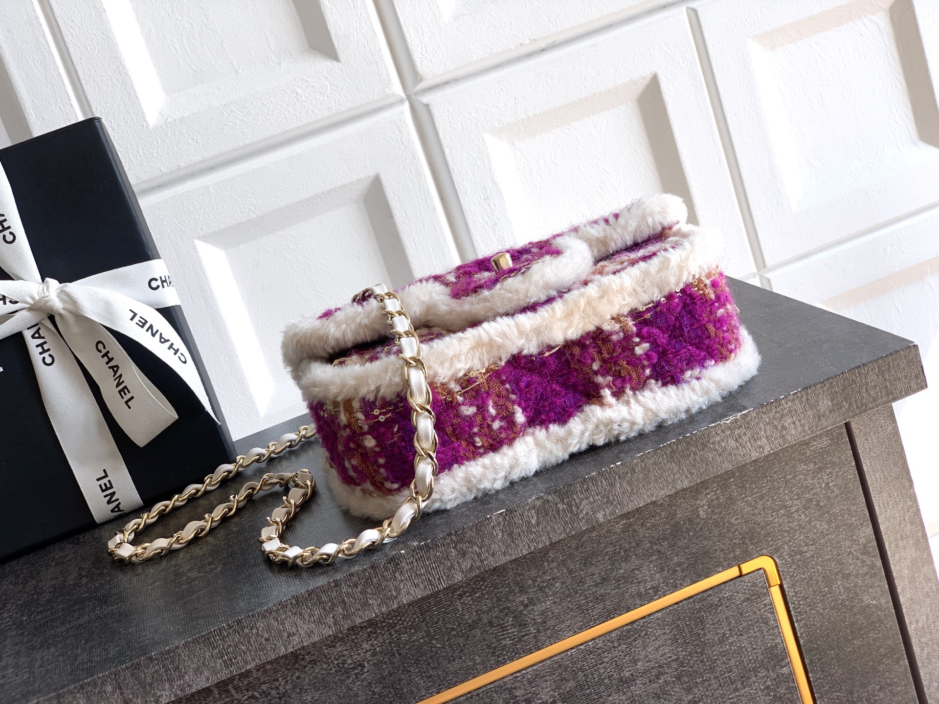 Chanel CF Mini 20cm – 샤넬 핑크 & 퍼플 숄더백 가방