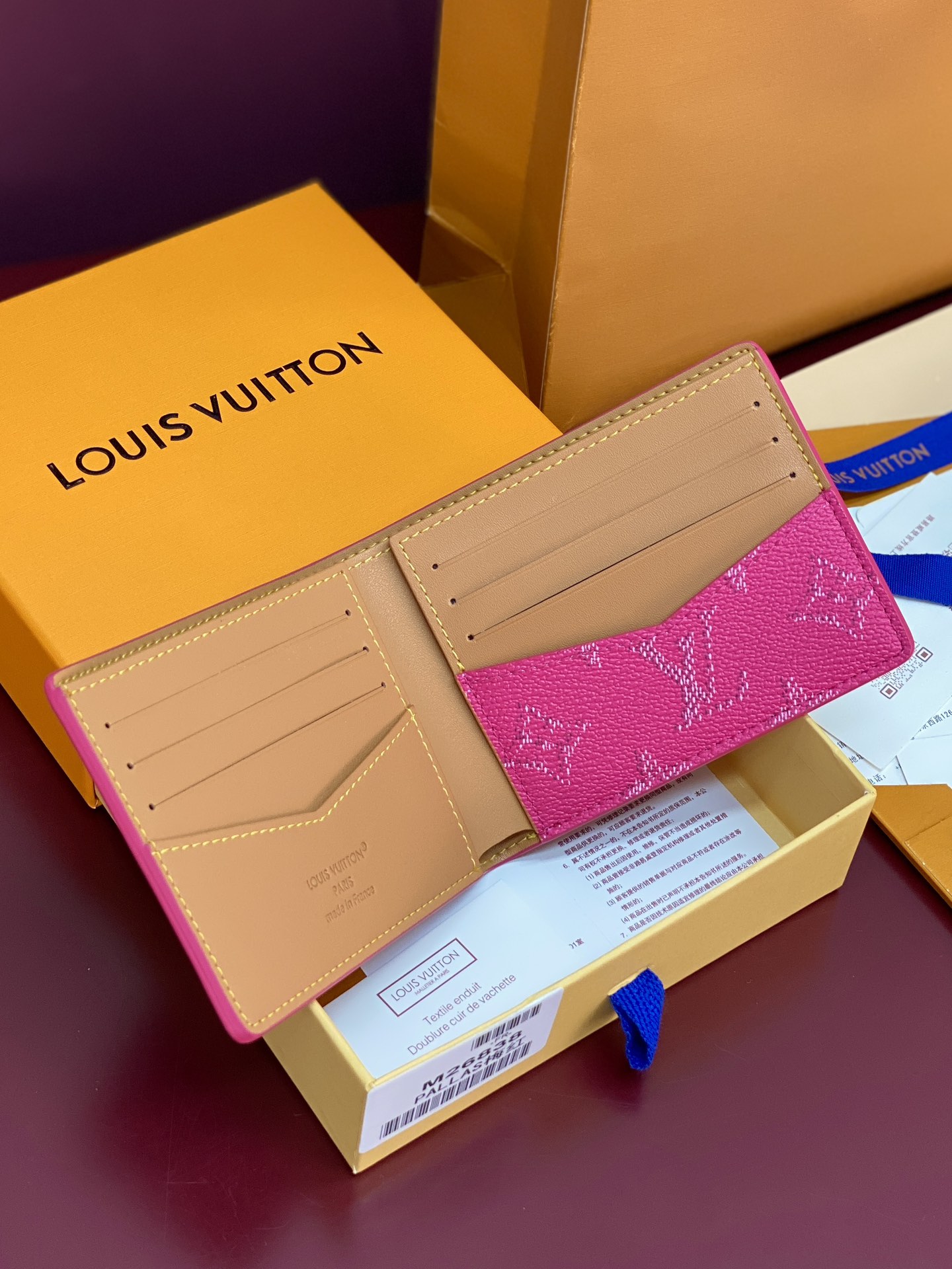 LV Slender 지갑 M26838 반지갑