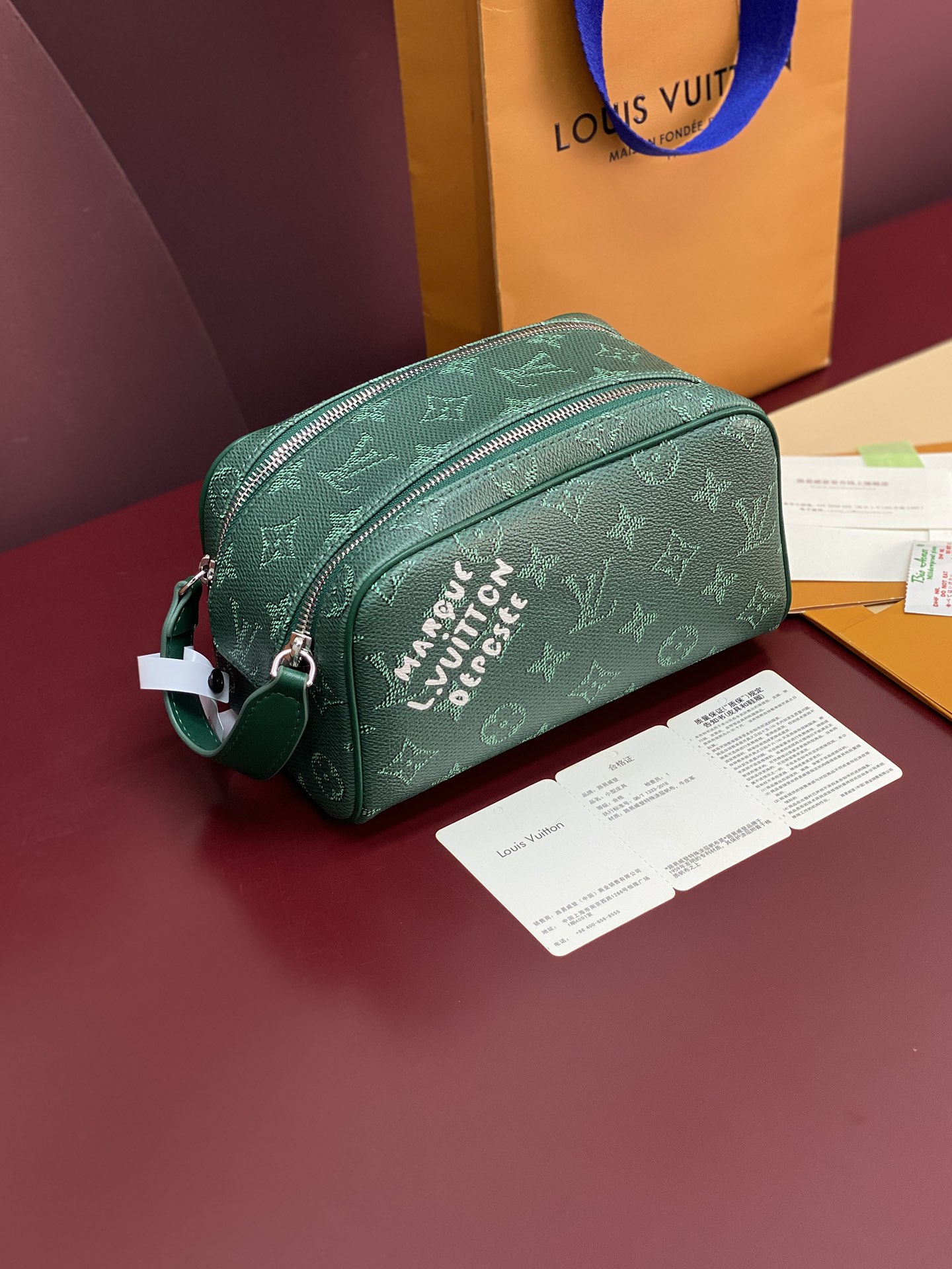 LV DOPP KIT 루이비통 미니 파우치 M27158 가방