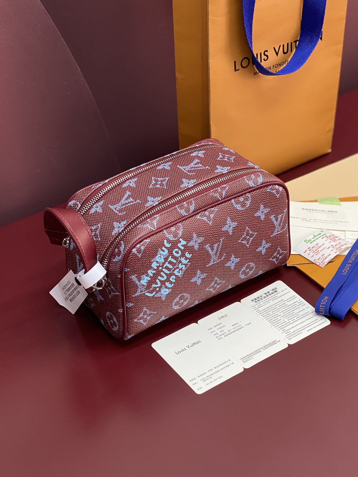 LV DOPP KIT 루이비통 미니 파우치 M27158 가방