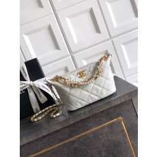 CHANEL 26C 샤넬 진주 체인 런치박스 백 숄더백 가방