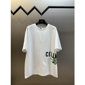 Celine 셀린느 컬러 트리옹프 프린트 반팔 티셔츠 의류