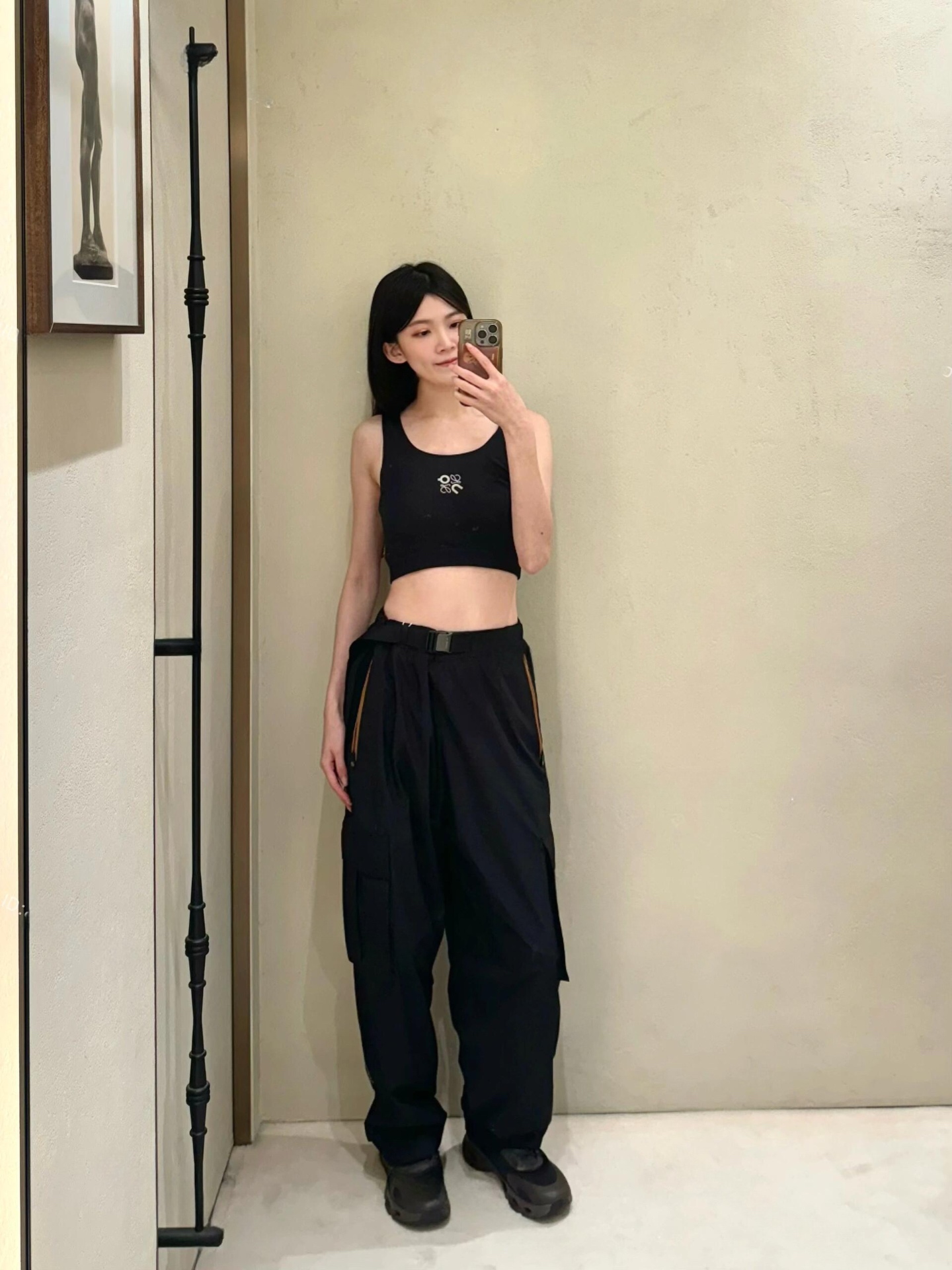 Loewe 로에베 × On 기능성 스포츠 팬츠 바지 의류