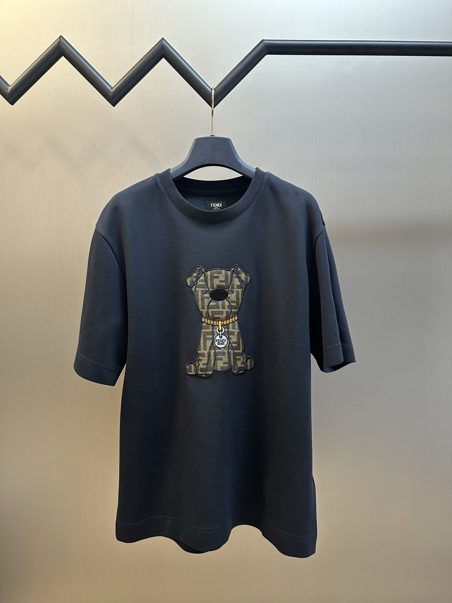Fendi 펜디 베어 자수 반팔 티셔츠 의류
