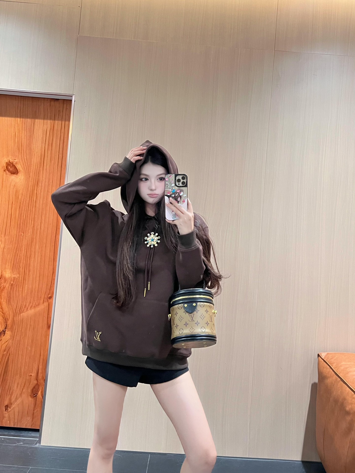 LV 루이비통 선플라워 스웨트셔츠 후드티 의류