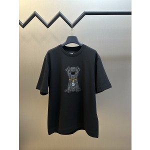 Fendi 펜디 베어 자수 반팔 티셔츠 의류