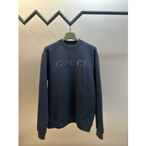 GUCCI 구찌 시퀸 자수 니트 코튼 스웨트셔츠 맨투맨 티셔츠 의류