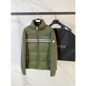 Gucci 구찌 남성 다운 니트 다운 패딩 점퍼 자켓 재킷 의류