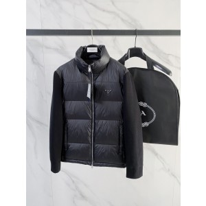 Prada  프라다 니트 다운 자켓 패딩 점퍼 의류