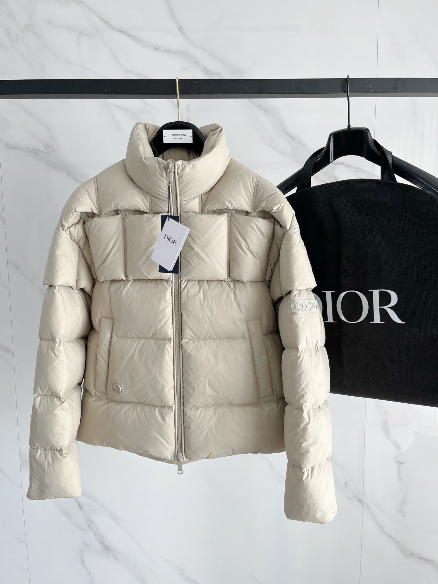 Dior CD 디올 블랙테크 다운 패딩 점퍼 자켓 재킷 의류