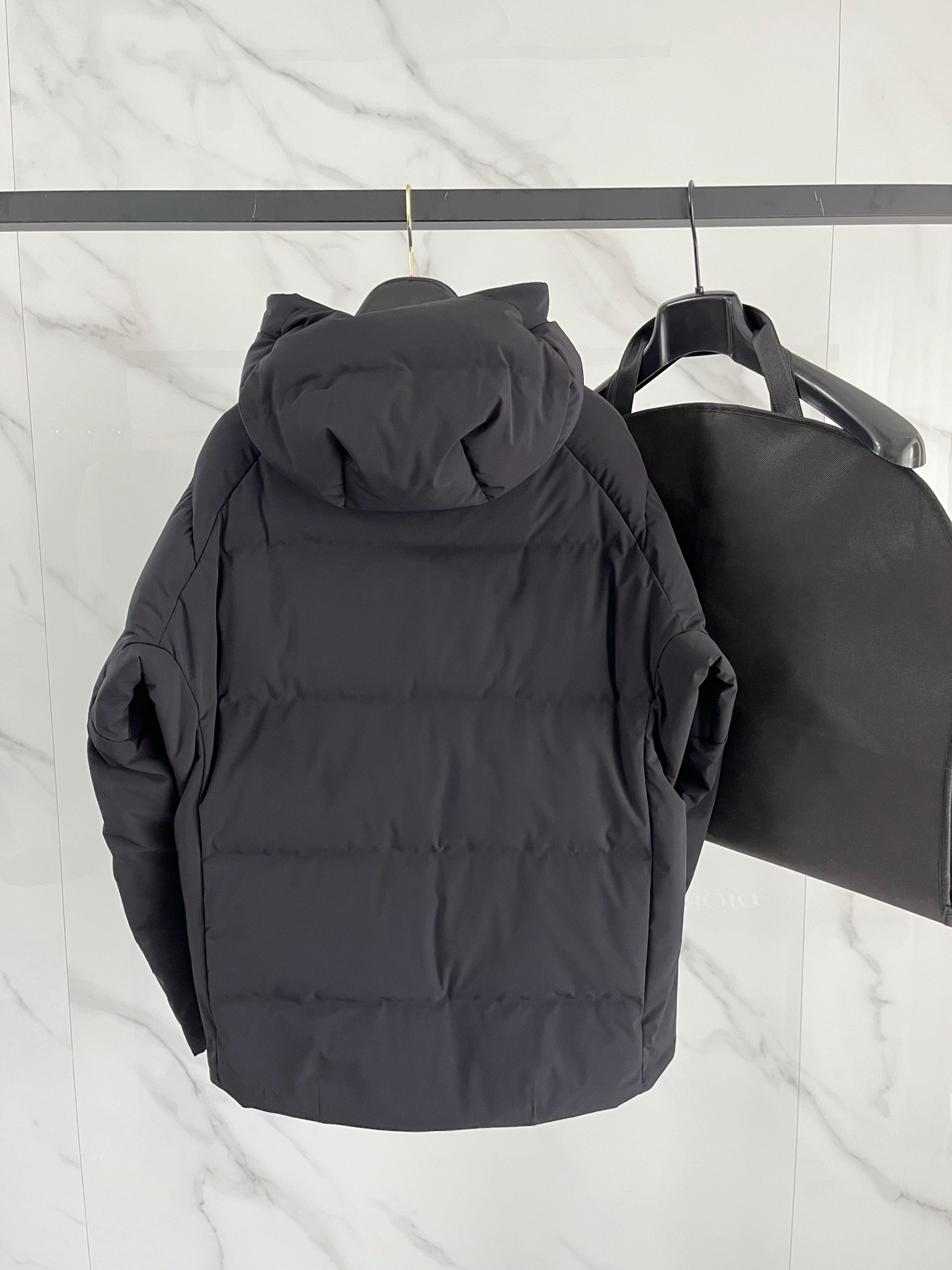 Dior CD 디올 × 데상트 얼라이언스 블랙테크 구스 다운 패딩 점퍼 자켓 의류