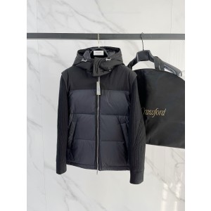 Zegna 제냐 탈부착 니트 패딩 점퍼 자켓 재킷 의류