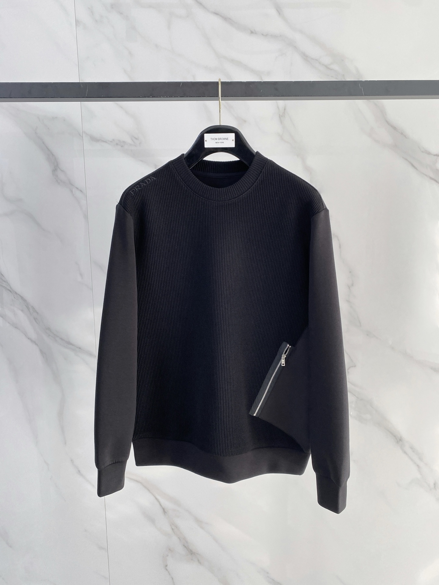 Prada 프라다 울 혼방 풀오버 니트 스웨트셔츠 의류