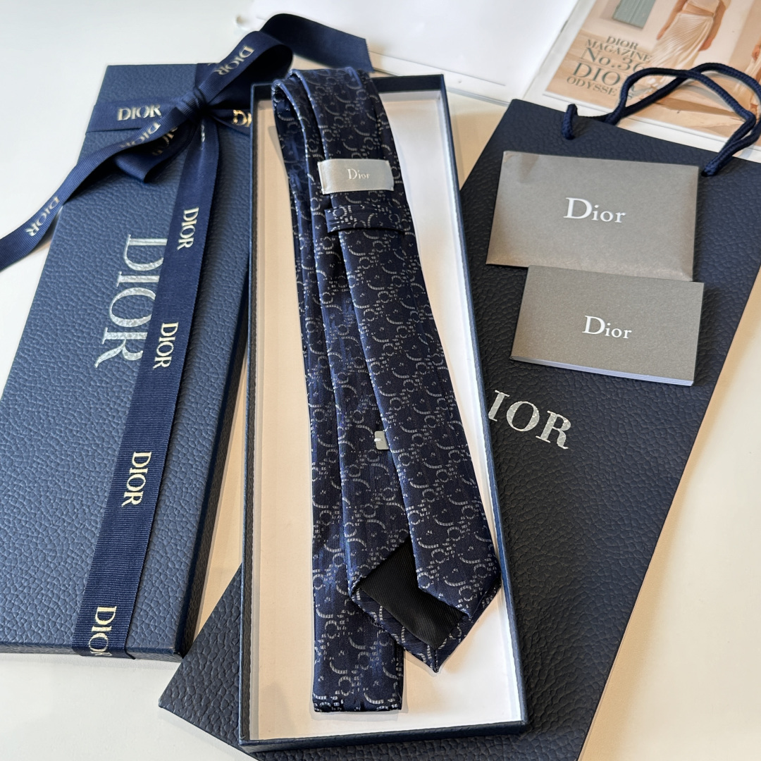 Dior 디올 남성 로고 넥타이