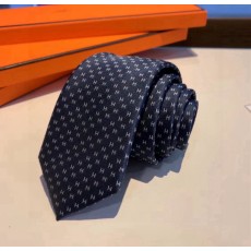 Hermes 에르메스 로고 남성 넥타이