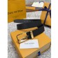 LV PONT NEUF Taurillon 루이비통 남성 벨트