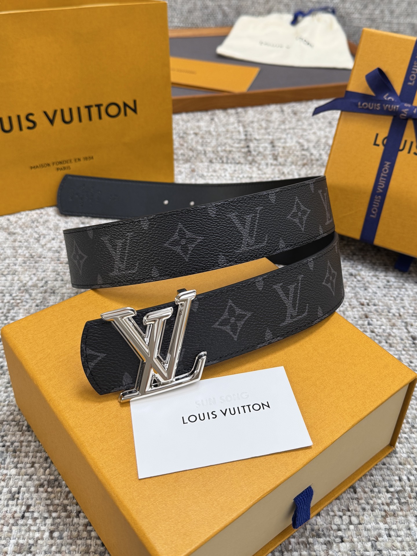 LV Dimension 루이비통 양면 벨트
