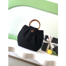 Chanel 샤넬 26C 크루즈 스웨이드 토트백 가방 라지