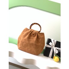 Chanel 샤넬 26C 크루즈 스웨이드 토트백 가방 라지