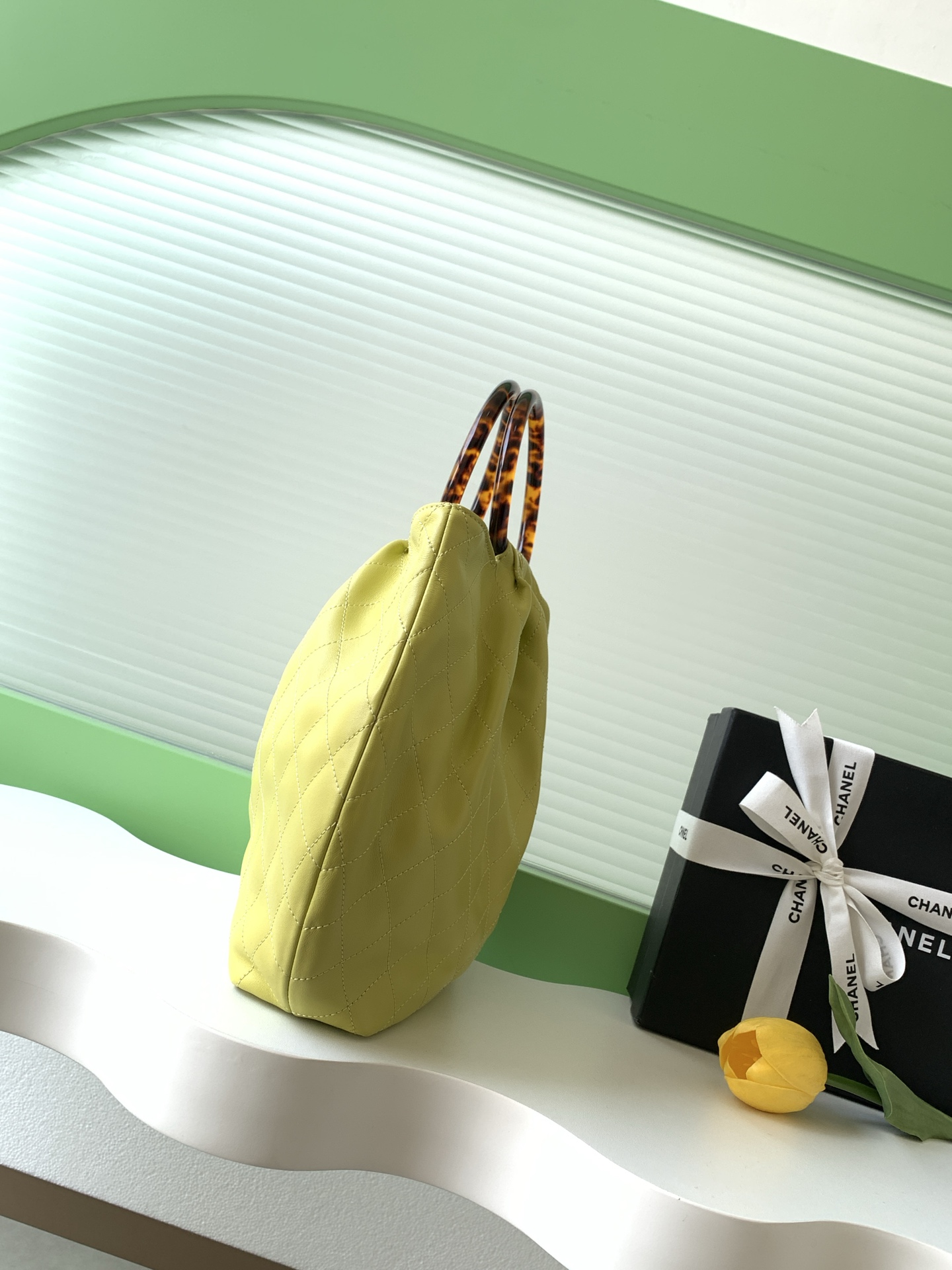 Chanel 샤넬 26C 크루즈 스웨이드 토트백 가방 라지