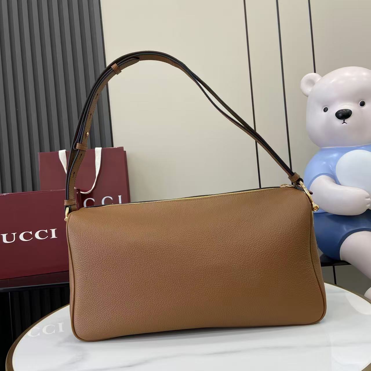 Gucci Half Horsebit 구찌 숄더백 가방 라지