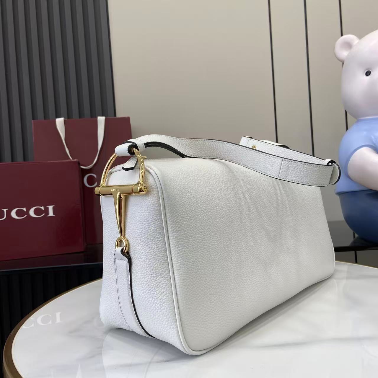 Gucci Half Horsebit 구찌 숄더백 가방 라지