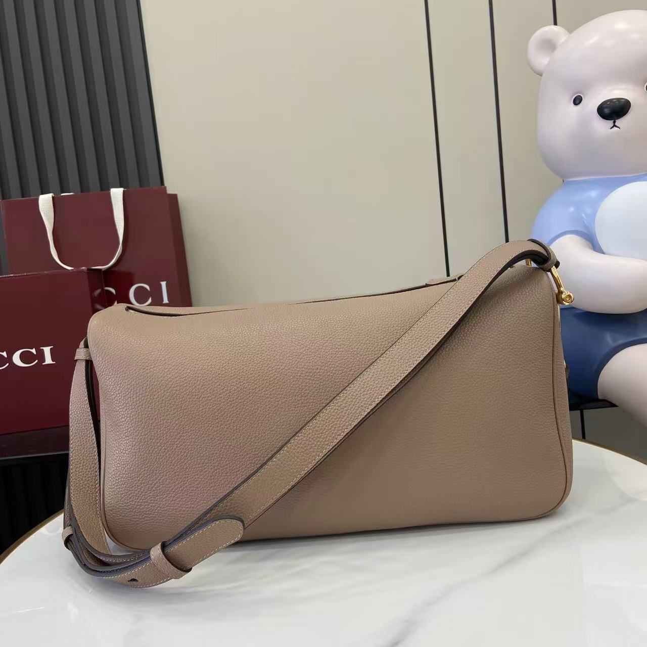 Gucci Half Horsebit 구찌 숄더백 가방 라지