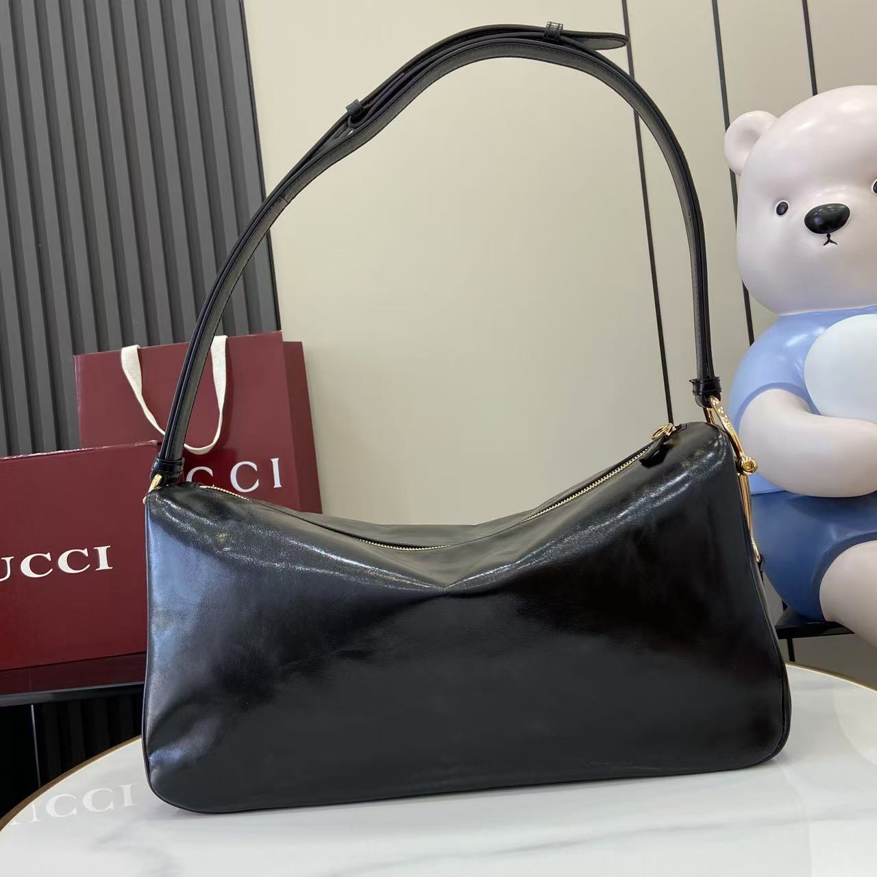 Gucci Half Horsebit 구찌 숄더백 가방 라지