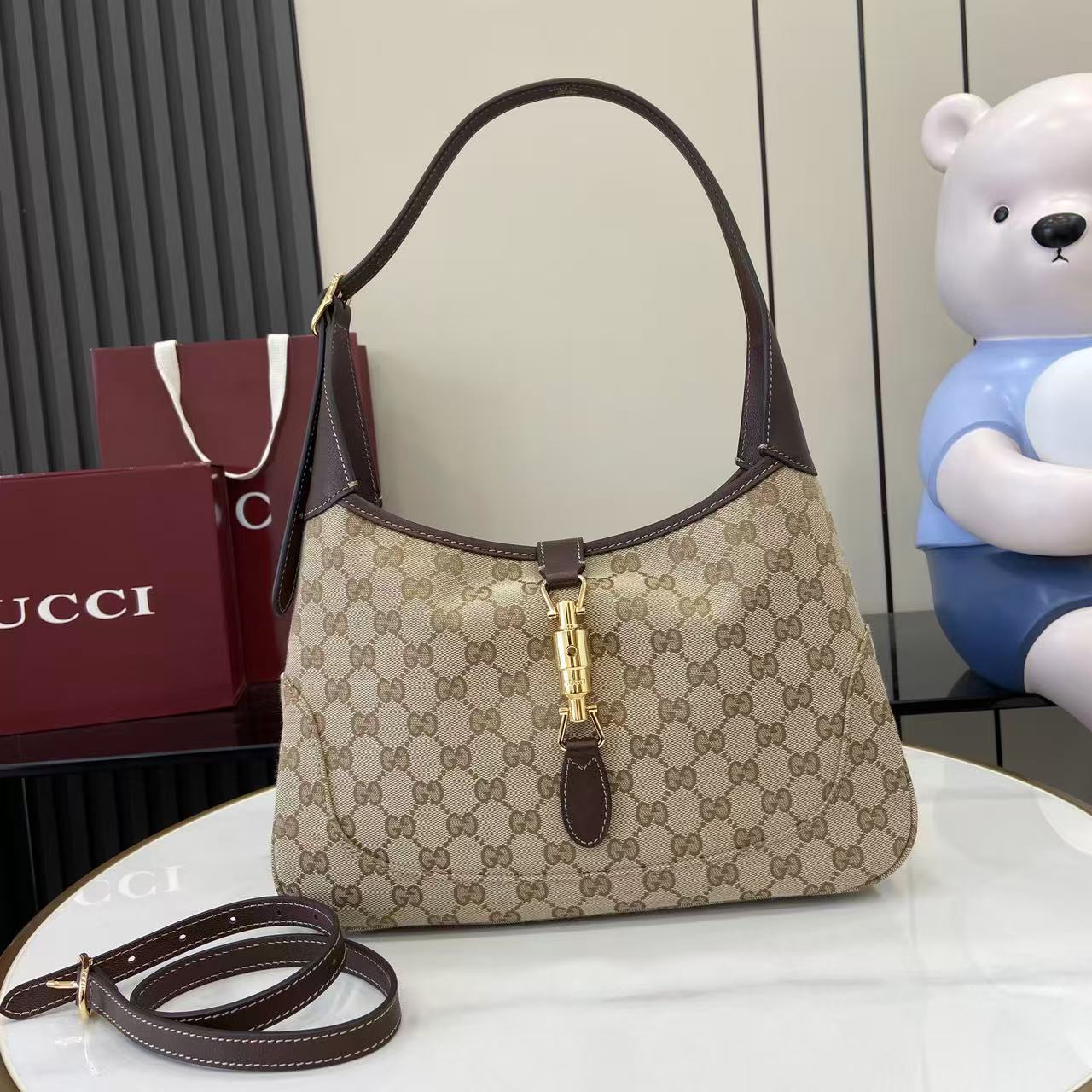 Gucci Demna La Famiglia 구찌 숄더백 가방 라지