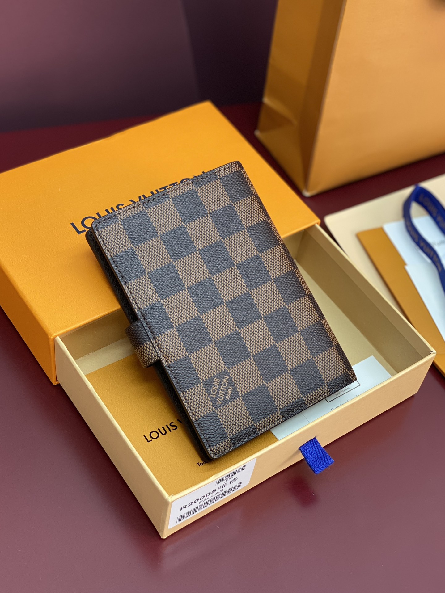 LV 루이비통 R20005 모노그램 소형 링 노트 커버 다이어리