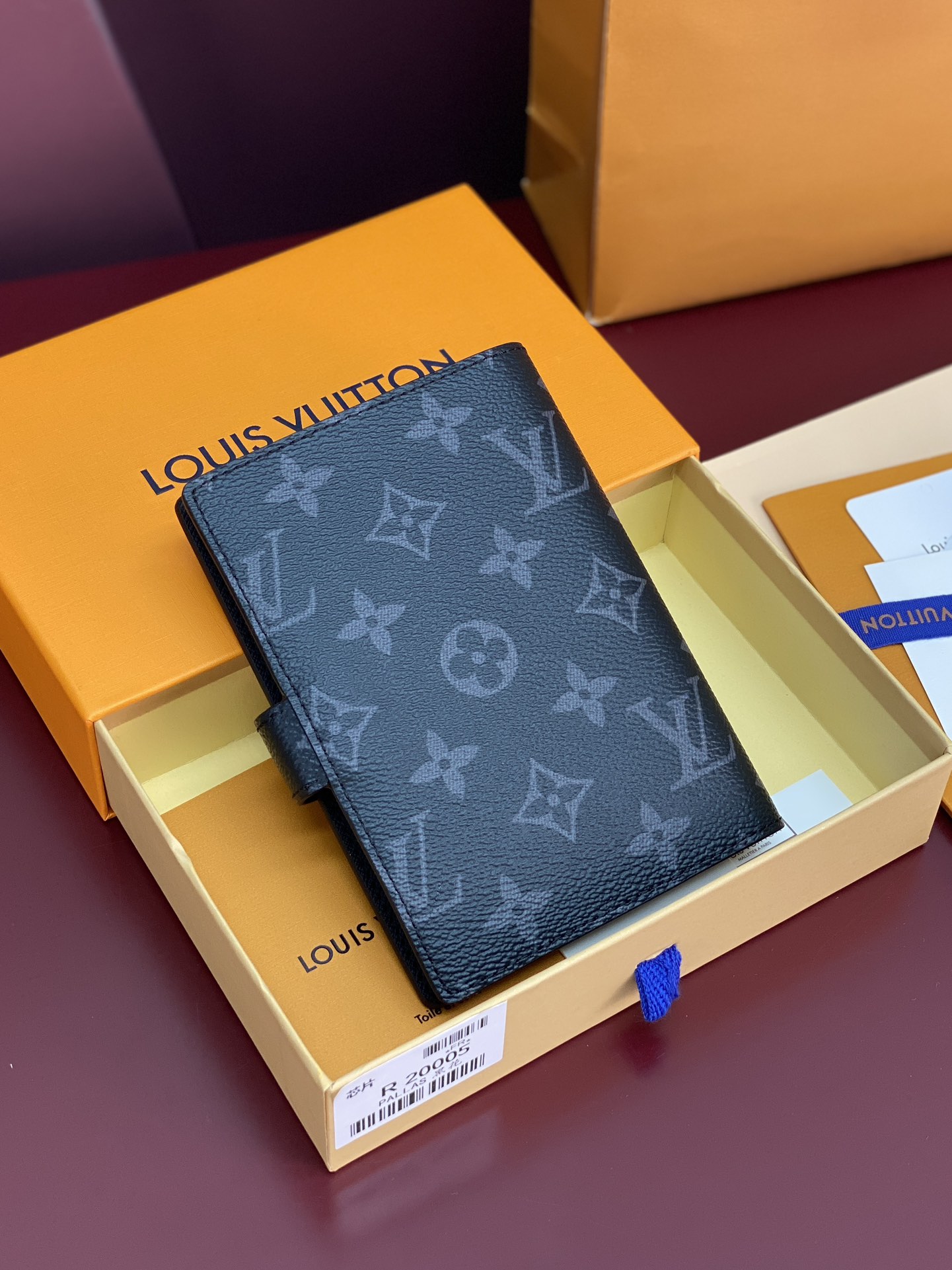 LV 루이비통 R20005 모노그램 소형 링 노트 커버 다이어리