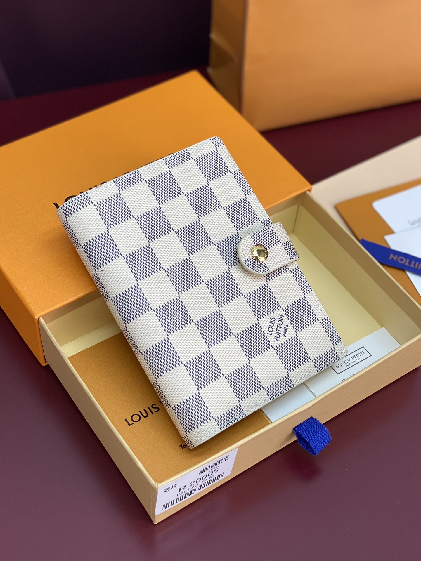 LV 루이비통 R20005 모노그램 소형 링 노트 커버 다이어리