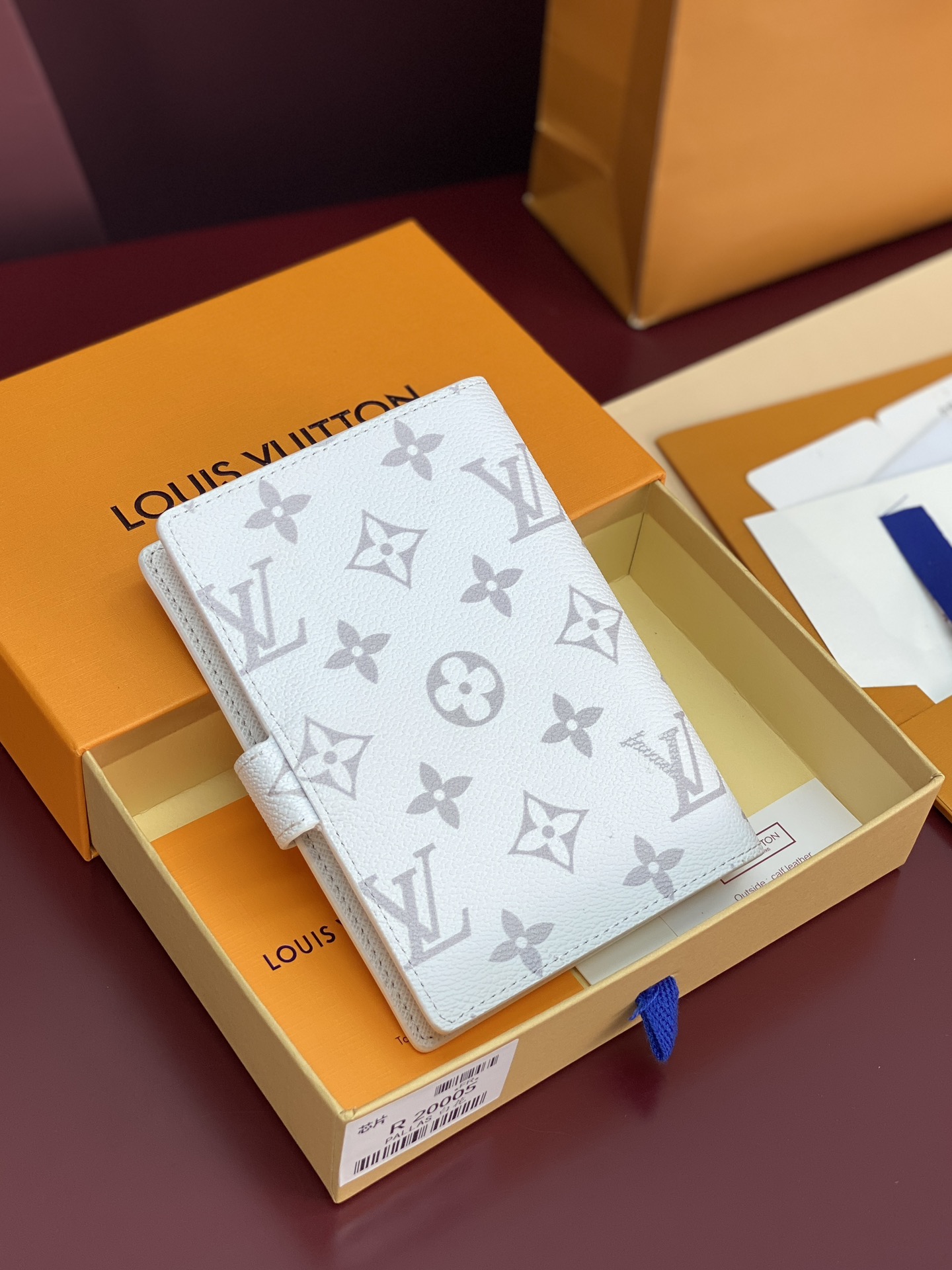 LV 루이비통 R20005 모노그램 소형 링 노트 커버 다이어리
