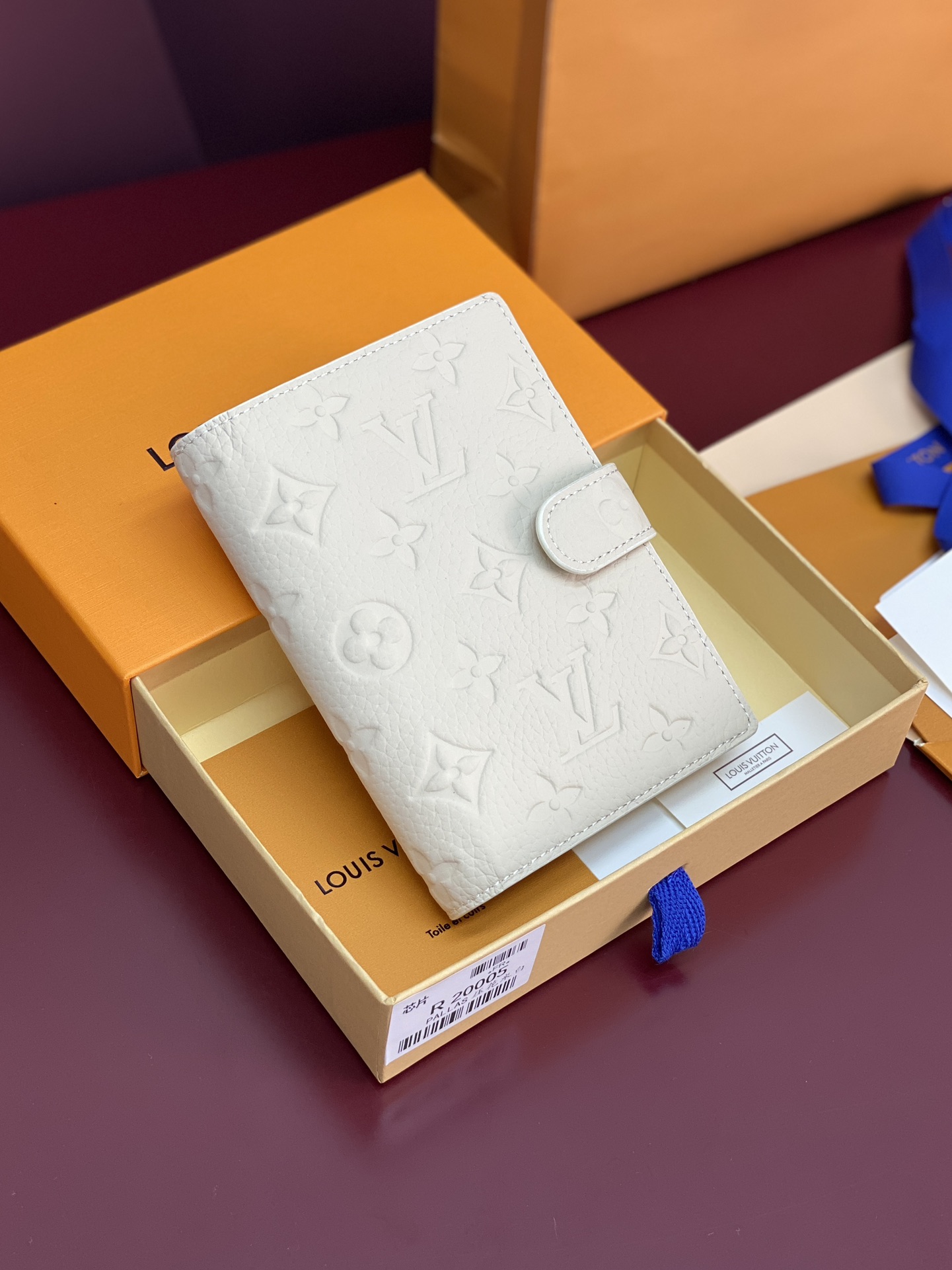 LV 루이비통 R20005 모노그램 소형 링 노트 커버 다이어리