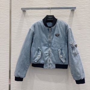 Prada 프라다 데님 코튼 자켓 재킷 의류