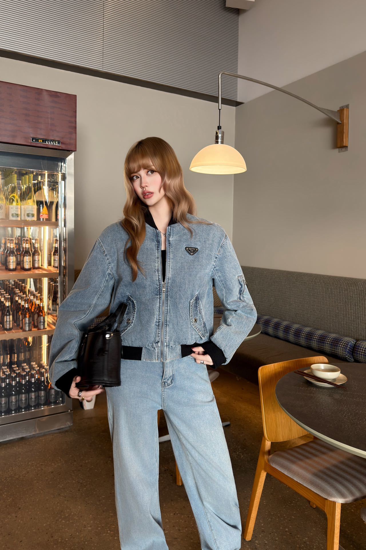 Prada 프라다 데님 코튼 자켓 재킷 의류