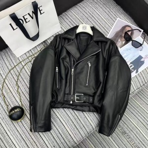 LOEWE 로에베 양가죽 칼라 패딩 자켓 재킷 의류