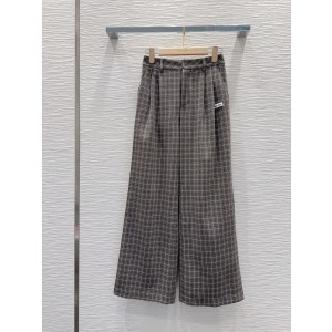 miumiu 미우미우 체크 팬츠 바지 의류