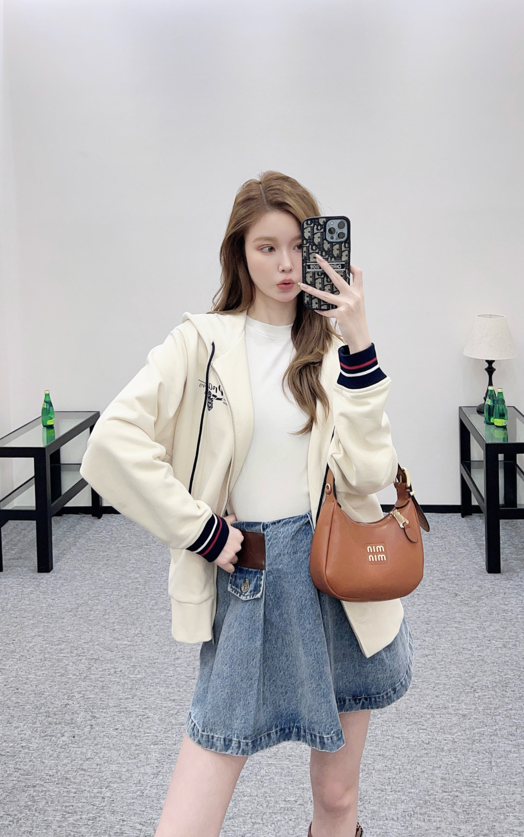 Prada 프라다 후드 집업 자켓 재킷 의류