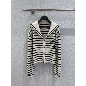 Dior CD 디올 세일러 스트라이프 가디건 의류