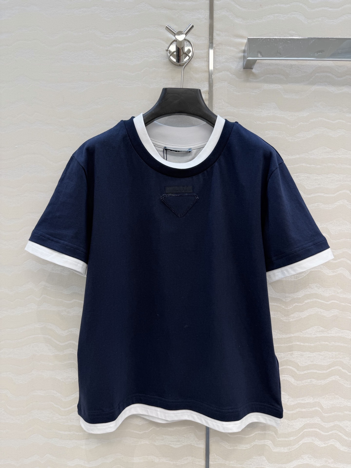 Prada 프라다 레이어드 반팔 티셔츠 의류