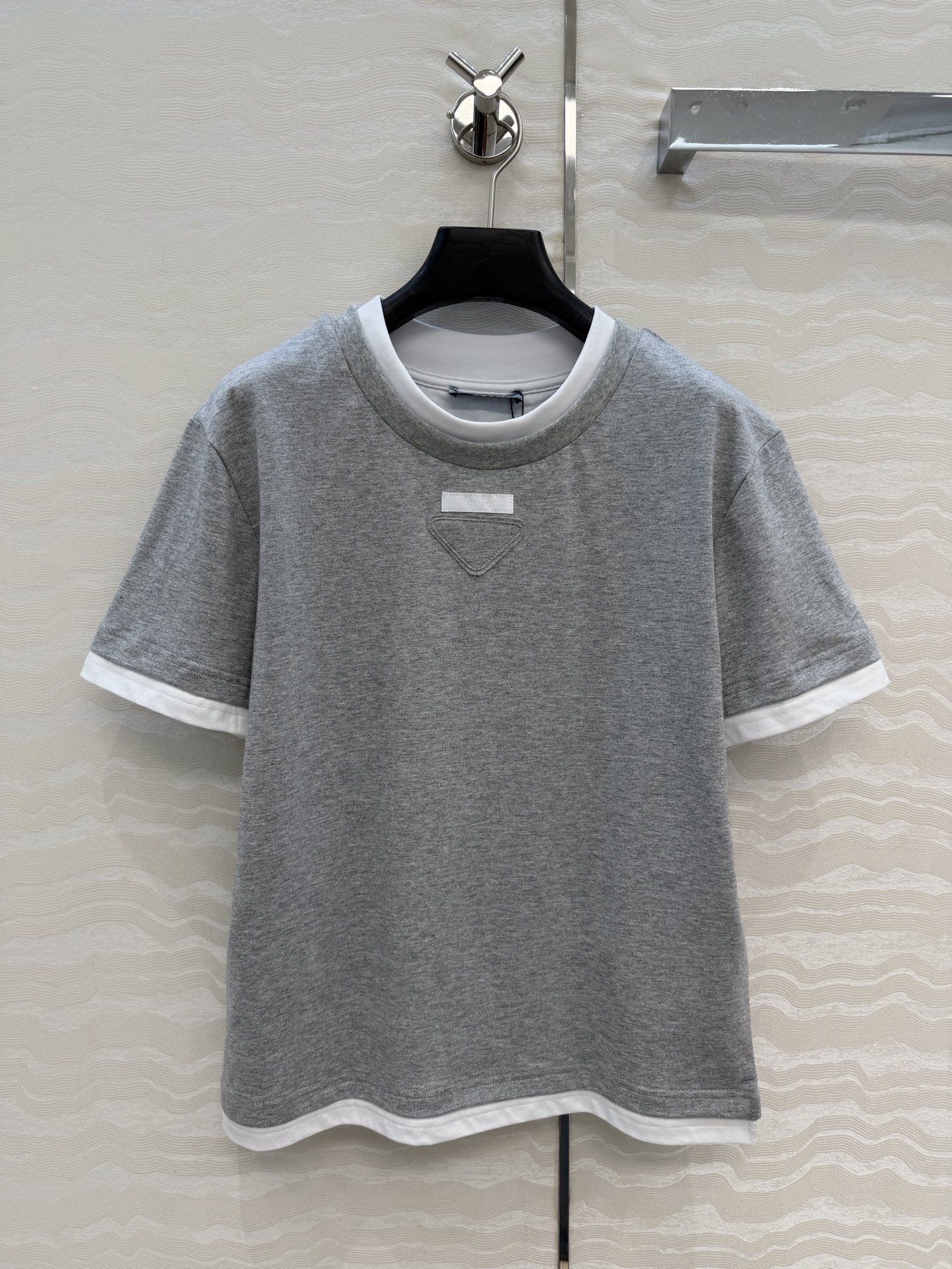 Prada 프라다 레이어드 반팔 티셔츠 의류