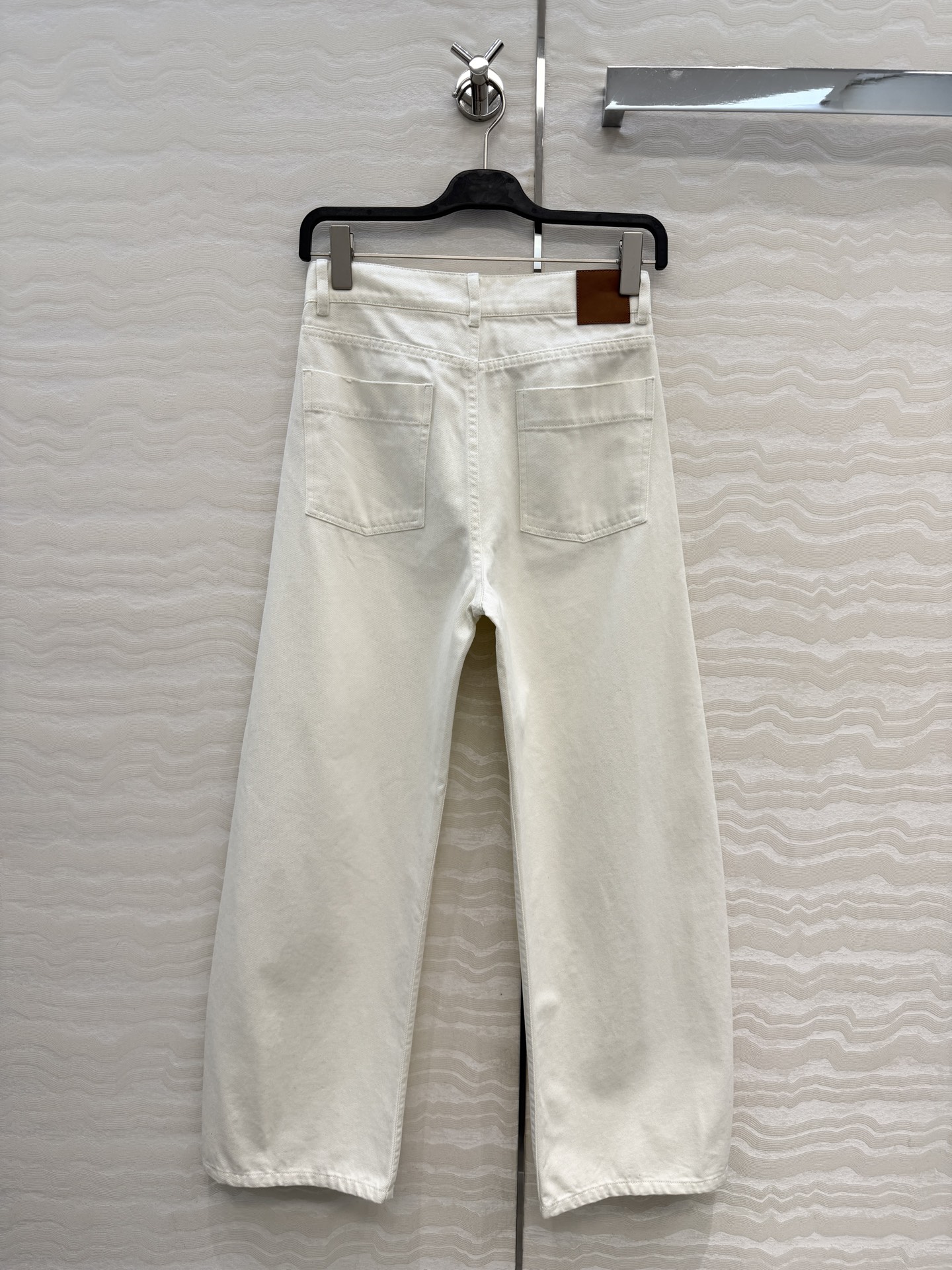 더 로우(The Row) 스타일 바게트 스트레이트 데님 팬츠 바지 의류