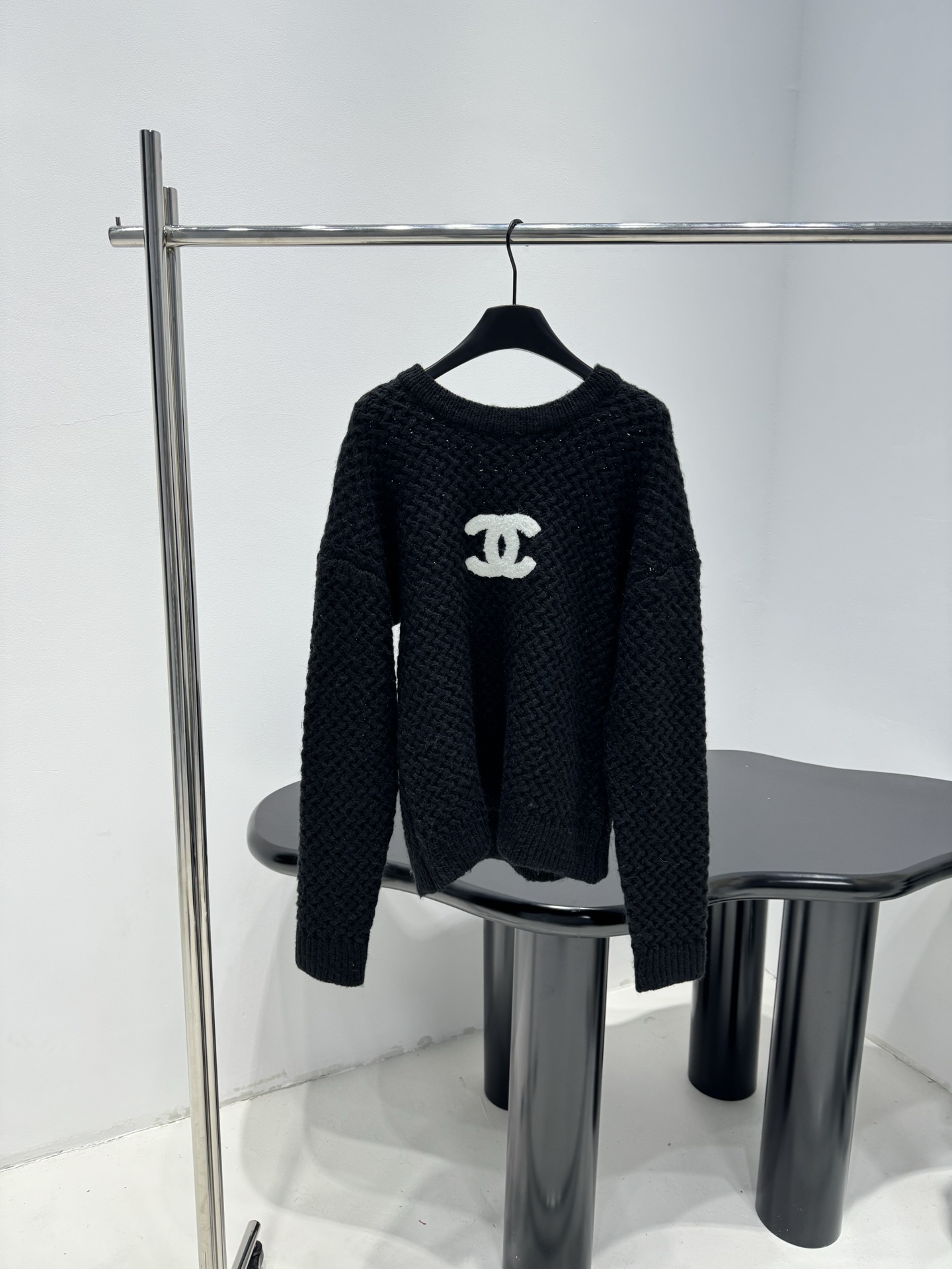 Chanel 샤넬 로고 라운드 니트 의류